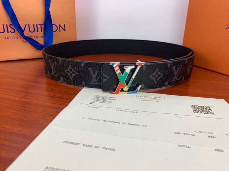 LV Belt 40mmX95-125cm 7D107